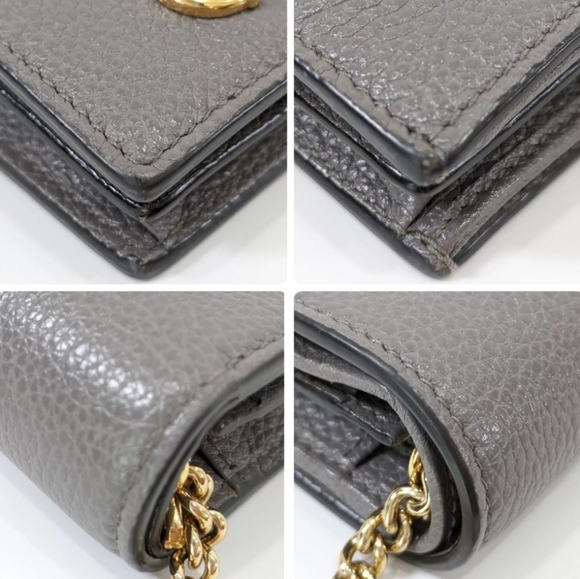 GUCCI GG Zumi Compact Wallet Wristlet with Box & Dust Bag! - Picture 13 of 14